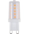 G9 3W LED pære - 320lm, mat glas, 2700K