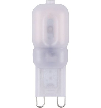 G9 2W LED pære - 4,8cm, 170lm, mat glas, varm hvid