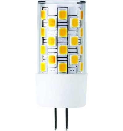 G4 3,9W dæmpbar LED pære, 12V - 320lm, T18, klar glas, 2700K
