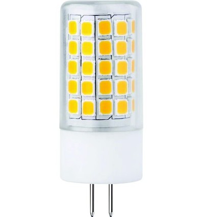 GY6.35 4,6W dæmpbar LED pære, 12V - 400lm, 2700K, klar glas