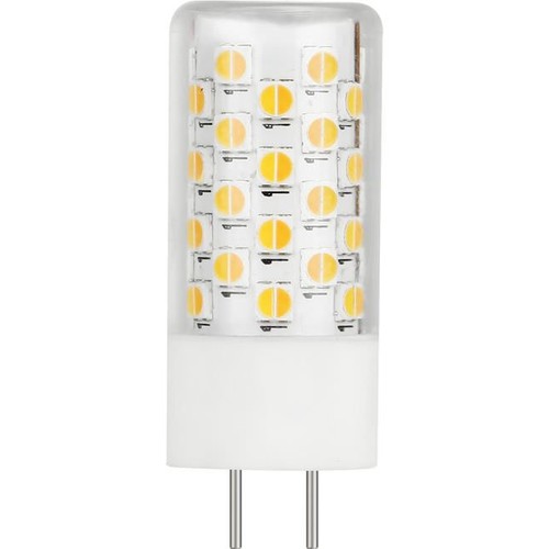 GY6.35 4,3W dæmpbar LED pære, 12V - DimToWarm, 4,6cm, 380lm, klar glas