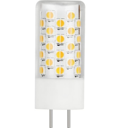 GY6.35 4,3W dæmpbar LED pære, 12V - DimToWarm, 4,6cm, 380lm, klar glas