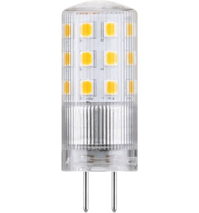 GY6.35 3,8W dæmpbar LED pære, 12V - 470lm, klar, 2700K