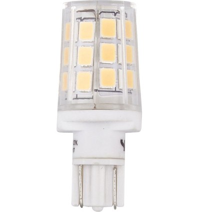 2,5W T15 Wedge LED pære, 12V - 250lm, 2700K, AC/DC