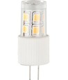 G4 2W dæmpbar LED pære, 12V - 200lm, T14.6, varm hvid, klar glas
