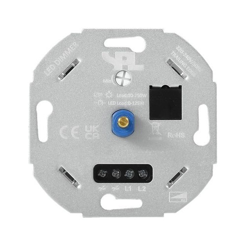 LED lysdæmper 0-125W - Leading/Trailing edge, til dobbelt fjedertryk