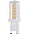 G9 3W LED pære - 320lm, 5cm, klar glas, 2700K