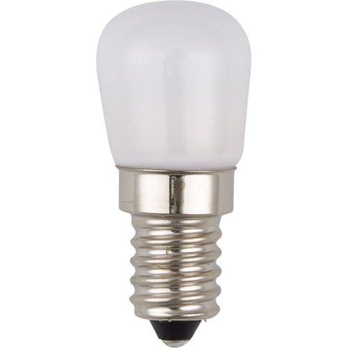 E14 1,5W LED pære - Pygmy, 5,2cm, 110lm, opal glas, 3000K