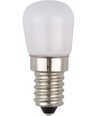 E14 2W LED rørpære - 5,2cm, opal glas, 3000K