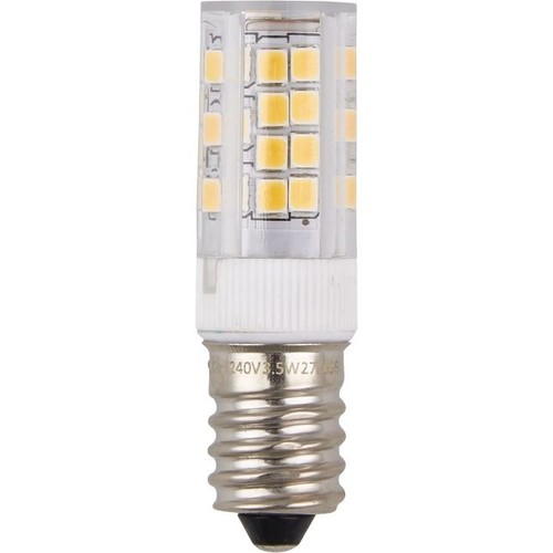 E14 3,5W dæmpbar LED pære - 5,3cm, 2700K, klar, Triac dæmpbar