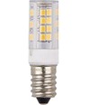 E14 3,5W dæmpbar LED pære - 5,3cm, 2700K, klar, Triac dæmpbar
