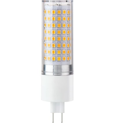 G8.5 11cm / 18W dæmpbar LED pære - 2000lm, 3000K, klart glas