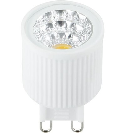 G9 3W LED reflektorpære - 24°, 240lm, klar glas, 2700K