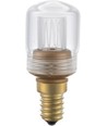 E14 2W dæmpbar LED vintage pære - 7cm, 2000K, klart glas, rørformet
