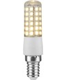 E14 7W dæmpbar LED rørpære - 8,2cm, 806lm, 2700K, klart glas