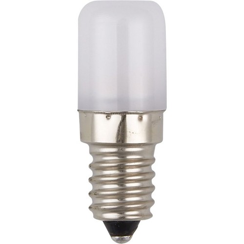 E14 1,8W LED rørpære - 5,2cm, 130lm, 2700K, opal glas