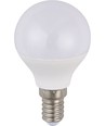 E14 3W LED kronepære, 12-60V - G45, 250lm, opal glas