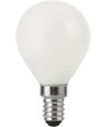 E14 4W DimToWarm LED kronepære - G45, opal glas, dæmpbar, 2000-2700K