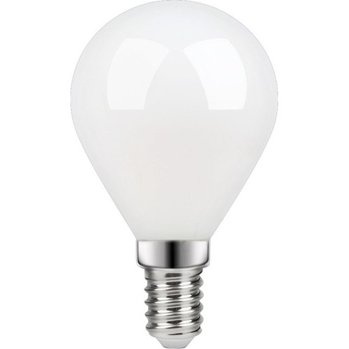 E14 4W dæmpbar LED kronepære - G45, filament, mat glas, 470lm, 2700K