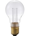 E27 2,5W dæmpbar vintage LED pære - A60, 2000K, klart glas, 65lm