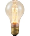E27 2,5W dæmpbar LED vintagepære - A60, 1800K, guld glas, 65lm