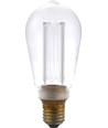 E27 3,5W dæmpbar LED Vintage pære - ST64, 2000K, Rustika, klar glas