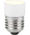 E27 3,4W dæmpbar LED pære - 150lm, 2700K, White Edge Glow, rørformet
