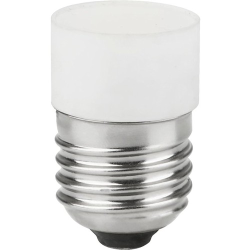 E27 3,4W dæmpbar LED rørpære - 4,5cm, 2700K, Opal, Side Glow