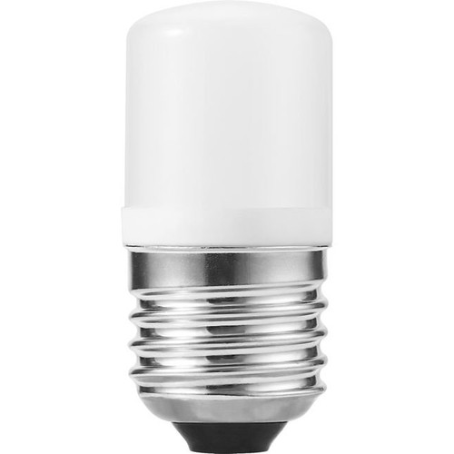 E27 5W dæmpbar LED rørpære - 6cm, 500lm, opal glas, 2700K