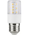 E27 7W dæmpbar LED rørpære - 8cm, 806lm, klar glas, 2700K