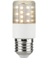 E27 7W dæmpbar LED rørpære - 8cm, 806lm, klar glas, 2700K