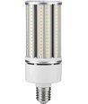 E40 36W/45W/54W CORN Switch LED pære - 8100lm, CCT, 26,5cm, 3-i-1 watt-styring