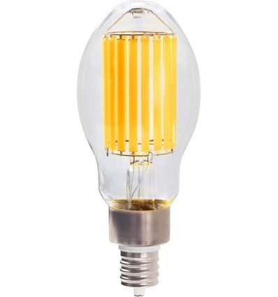 E40 85W ED120 LED pære - 15300lm, 120-277V, klar glas, varm hvid
