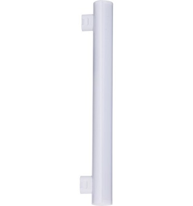 5W S14s LED rør - 2700K, Opal, 470lm, T30 linjelampe