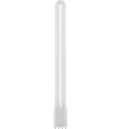 18W LED PLL 2G11 pære, 41cm - 2300lm, 4-pin, glas, opal glas