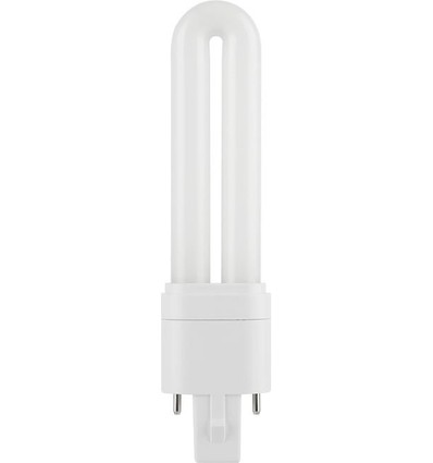 G23 3W G23-SMART13 LED pære - 13,4cm, Direkte/Ballast kompatibel, 3000K, opal glas