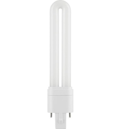 15,9cm / 4,5W G23 LED pære - Direkte/Ballast kompatibel, 620lm, opal glas