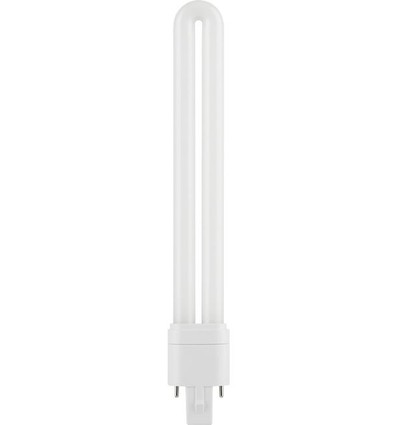 G23 5W G23-SMART5 LED pære - 21,8cm, Direkte/Ballast kompatibel, 6500K, opal glas