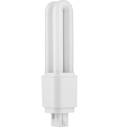 14,3cm / 6W G24d LED pære - 880lm, Direkte/Ballast kompatibel, 4000K, glas