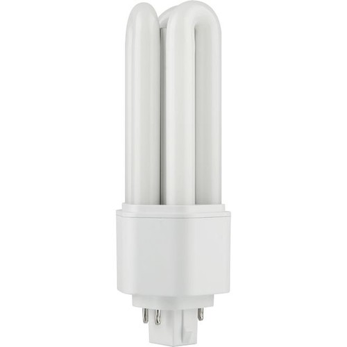 14cm / 10W GX24q-4 LED pære - 1450lm, 4000K, opal glas, 4-pin