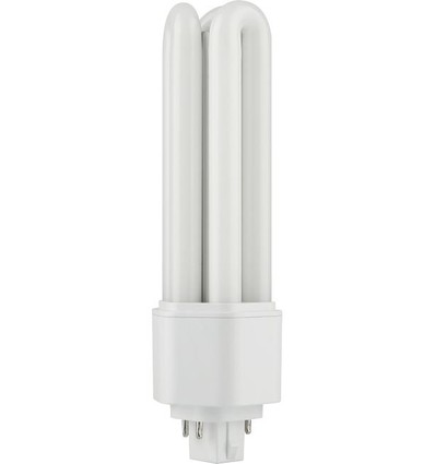16,5cm / 13W GX24q-4 LED pære - 1890lm, 4000K, opal glas