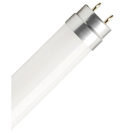 60cm / 8W T8 LED rør - 160lm/W, glas, Direkte/Ballast kompatibel, 4000K