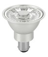 8W LED Ba15d AR56 pære, 12V - 480lm, 30°, 2700K, dæmpbar, grå, AC/DC