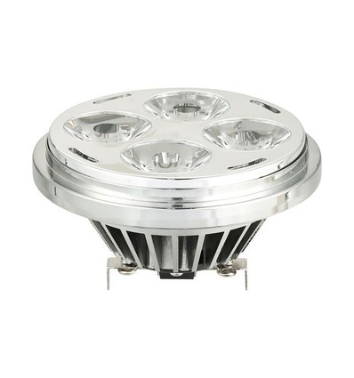 22W dæmpbar G53 AR111 LED pære - 48V, 4 grader, 1640lm, 2700K, inkl. ekstern driver