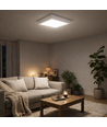 38W Designer LED loftslampe - 4000K, 400x400mm