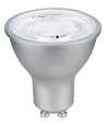 GU10 6W dæmpbar LED pære - 500lm, 2200K, 40°, sølv finish