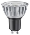 GU10 6,5W LED pære dæmpbar - 10 grader, 510lm, sølv, 3000K