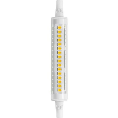 R7S 118mm / 8W LED pære - 1100lm, Keramisk, Klar, 3000K