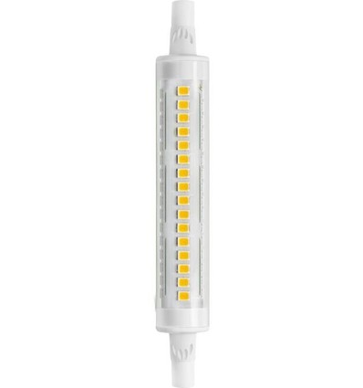 R7S 118mm / 8W LED pære - 1100lm, Keramisk, Klar, 3000K
