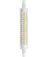R7S 118mm / 8W LED pære - 1100lm, Keramisk, Klar, 3000K